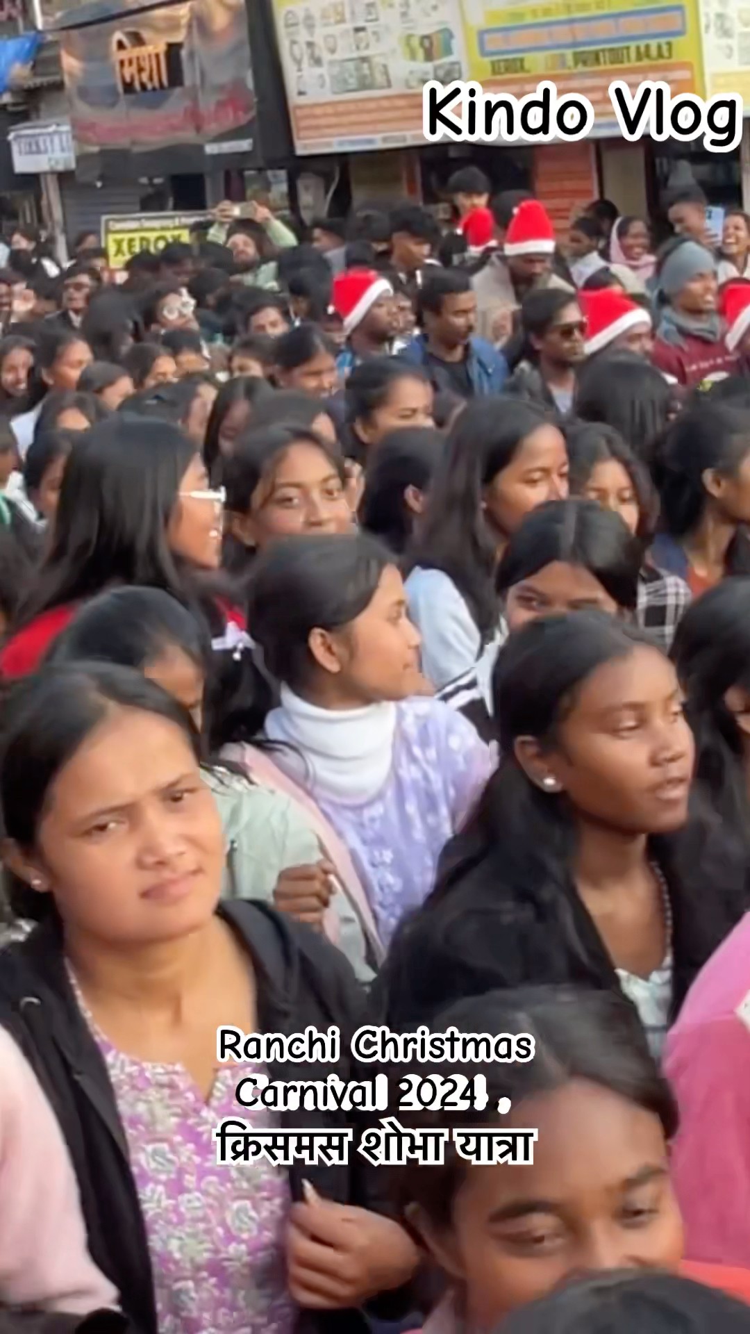Ranchi Christmas Carnival 2024 , क्रिसमस शोभा यात्रा/video154